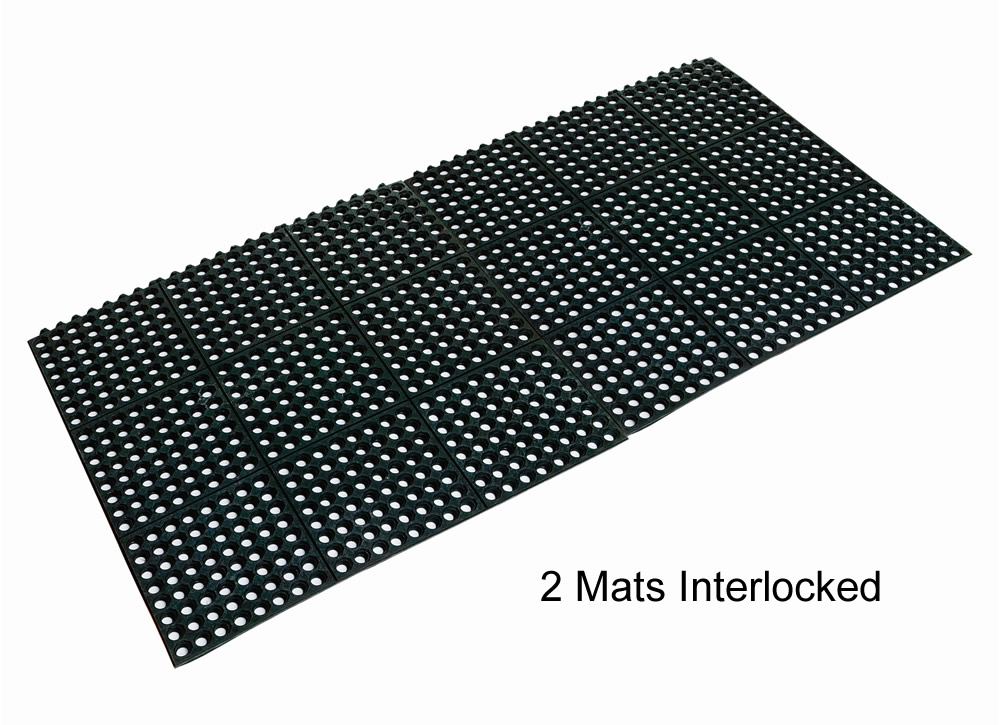 Rubber Floor Safety Mat 90x90cm